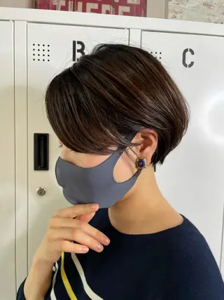 ショート 藤本 夢のヘアスタイル