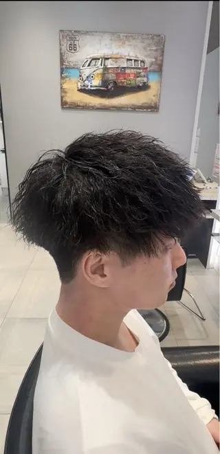 メンズ 野村安芸 /特殊パーマのヘアスタイル