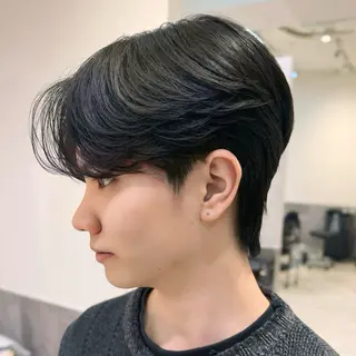 メンズ センターパート特化/ メンズカット/ヒロキのヘアスタイル