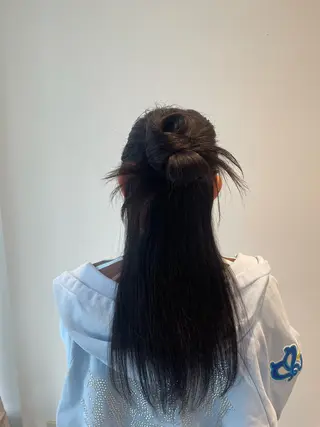 ヘアアレンジ 平 真亜里のヘアスタイル