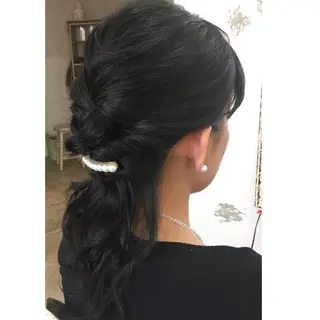 ヘアアレンジ fio マナミのヘアスタイル