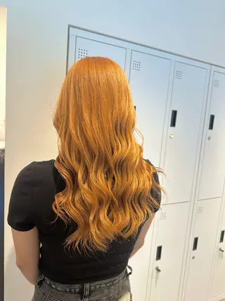ロング カラー ヘアアレンジ Design Color🐰アユミのヘアスタイル