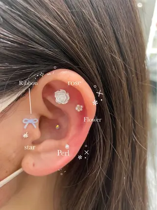 ヘアセット🎀耳つぼ 👂💎MONAMIのヘアスタイル