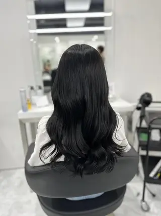 カラー ロング 韓国アイドル🤍ブリ ーチカラー🤍わかなのヘアスタイル