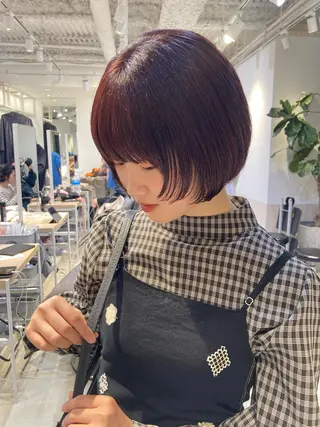ショート 宮城 星のヘアスタイル