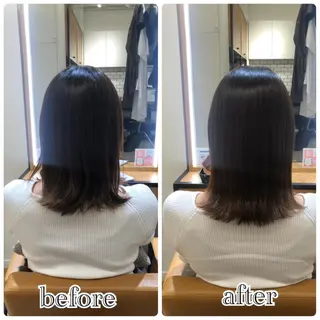 ミディアム elements所属・榎 菜摘のヘアスタイル