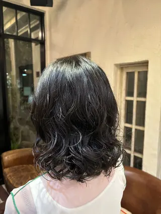 パーマ 小山 奈津のヘアスタイル