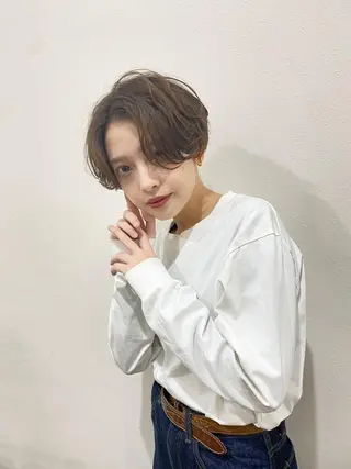 ショート 銀座ショートヘア特化 渡部 誠のヘアスタイル