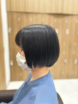 ショート 🐈‍⬛SARA🎀 縮毛矯正のヘアスタイル