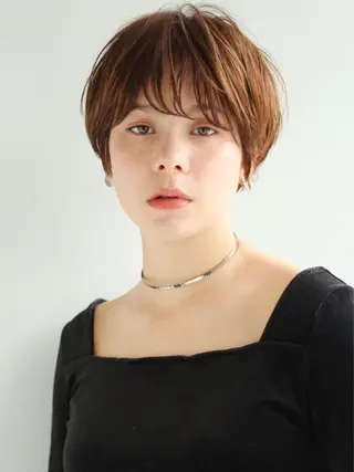 ショート カラー MAYU 💚森下のヘアスタイル