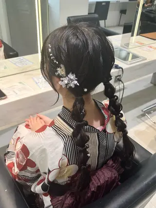 ヘアアレンジ ᴛᴏᴍᴏᴋᴀ / ᴄʜᴇʀɪのヘアスタイル