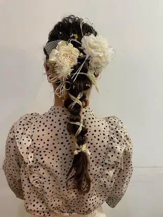 ヘアアレンジ 廣元 早紀のヘアスタイル