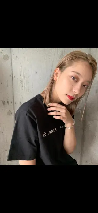 ミディアム 透明感カラー🌿ボブ ✨飛田　ケイのヘアスタイル
