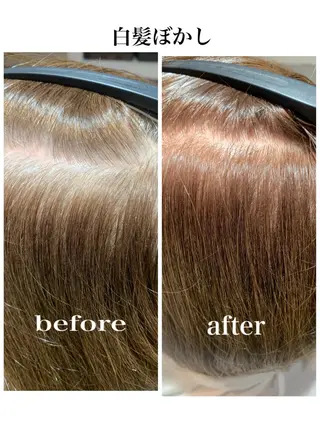 カラー 龍 門のヘアスタイル