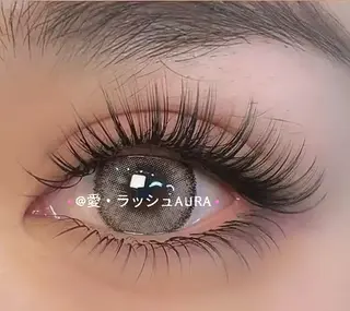 マツエク・マツパ ゆり愛❤️ラツシユ AURAのマツエク・マツパデザイン