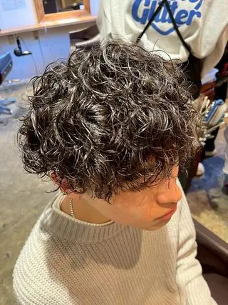 パーマ メンズ メンズカット パーマ特化  清士郎のヘアスタイル
