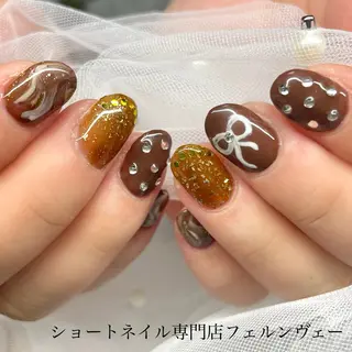 ネイル ショートネイル専門店 フェルンヴェー代々木のネイルデザイン