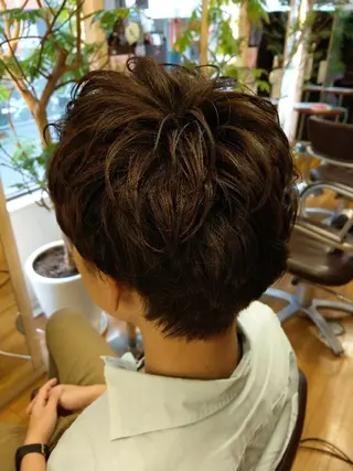 メンズ Uketoru 横田健のヘアスタイル