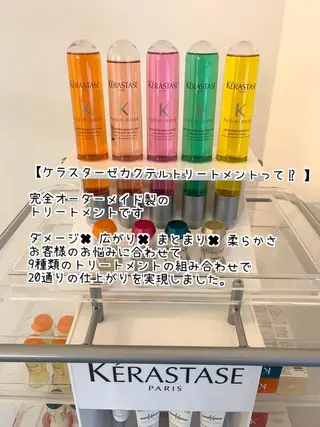 トップ スタイリストのヘアスタイル