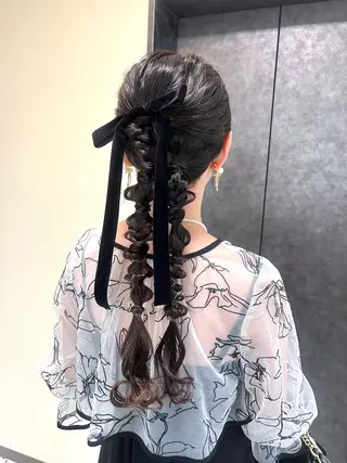 ヘアアレンジ Mila misakiのヘアスタイル