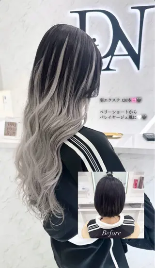 ロング 韓国ヘアーサロン MARIA🐈‍⬛のヘアスタイル