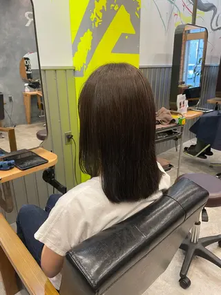 ミディアム カラー 飛澤 太陽のヘアスタイル