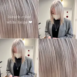 ミディアム カラー パーマ 《柔らかhair𓍯 》木村美姫のヘアスタイル