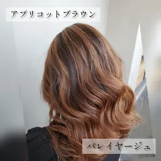 セミロング カラー ブリーチカラー/ 美髪矯正/佐伯 駿のヘアスタイル