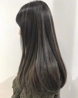 ロング カラー ヘアアレンジ 阿部 圭悟のヘアスタイル
