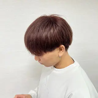 ショート カラー SHUN/韓国/ レイヤー/透明感🖤のヘアスタイル