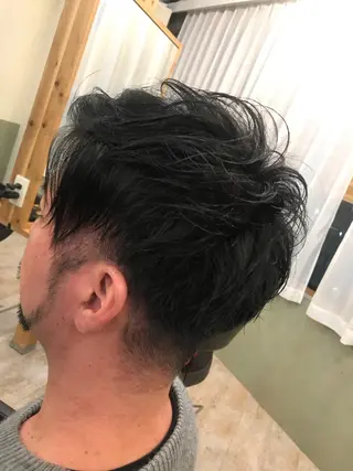 ショート パーマ メンズ Rayt hair レイトヘアーのヘアスタイル