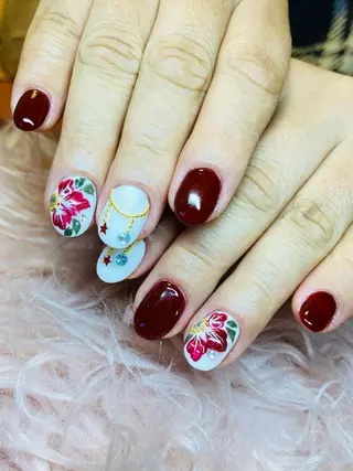 ネイル HandSnail 座間自宅ネイルサロンのネイルデザイン