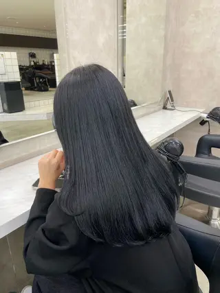 ロング カラー ヘアアレンジ Over hair_ misakiのヘアスタイル