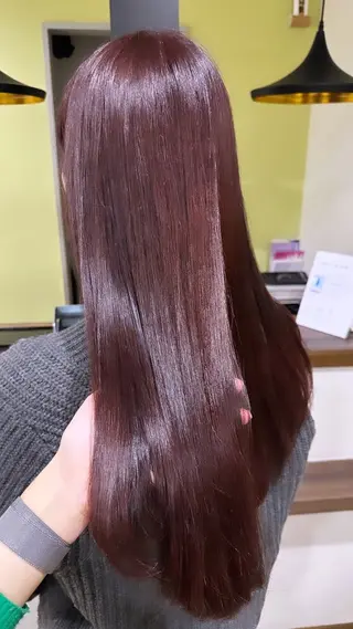 カラー 🫧艶髪カラー/ 透明感カラー/ヒマリのヘアスタイル