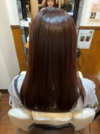 ロング カラー 大町 南のヘアスタイル
