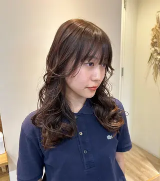セミロング ♥yelm ユウナ♥のヘアスタイル