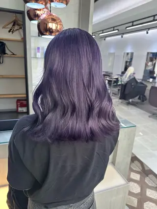 ミディアム カラー jill by gisel＿のヘアスタイル