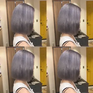 ショート カラー ✨縮毛矯正✖︎顔周り レイヤー✨ナカムラのヘアスタイル