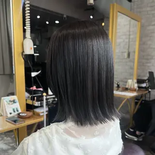 ミディアム カラー Saki💛心斎橋 レイヤー/艶髪のヘアスタイル