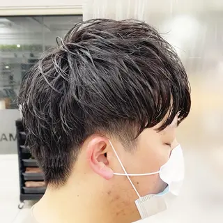 メンズ 藤原 亜美🤍のヘアスタイル