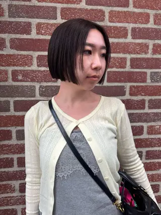 ショート カラー レイヤーボブ🎵 ブリーチ/りりのヘアスタイル