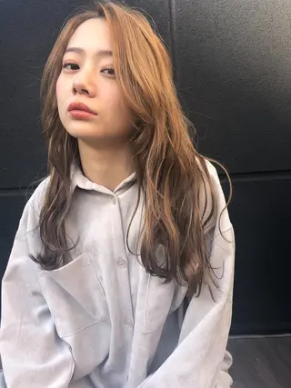ロング カラー LOOP hairのヘアスタイル