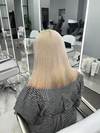 カラー ハイトーン職人 ♡中島凱人のヘアスタイル