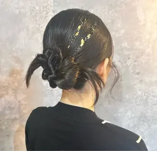 ミディアム ヘアアレンジ 【モデル募集中】 nojiのヘアスタイル