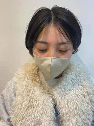 ショート カラー 大人かわいい×艶髪 🤍塩川のヘアスタイル
