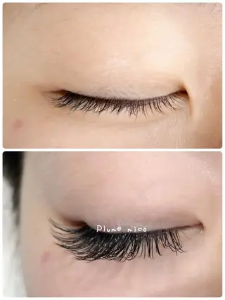 マツエク・マツパ Plume micoのマツエク・マツパデザイン