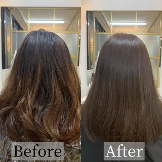 セミロング カラー MIHO /のヘアスタイル