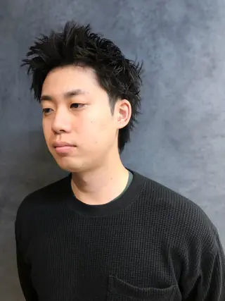 ヘアアレンジ メンズ メンズ特化✂️栗原 侑也のヘアスタイル