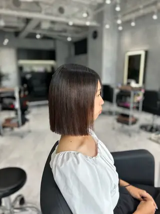 ミディアム 森下 ゆきなのヘアスタイル