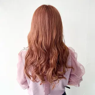 ロング カラー 平川 侑磨のヘアスタイル